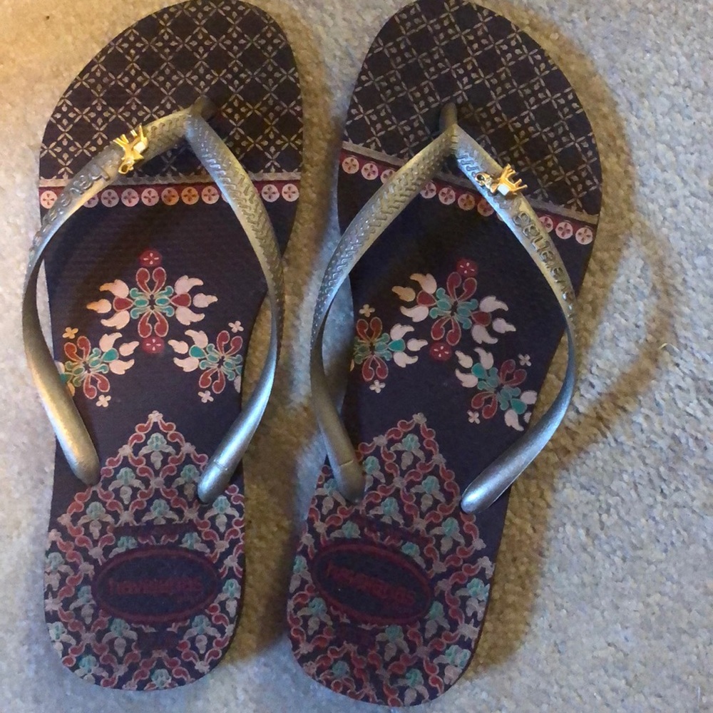 Havaianas flip flops- made in Brazil